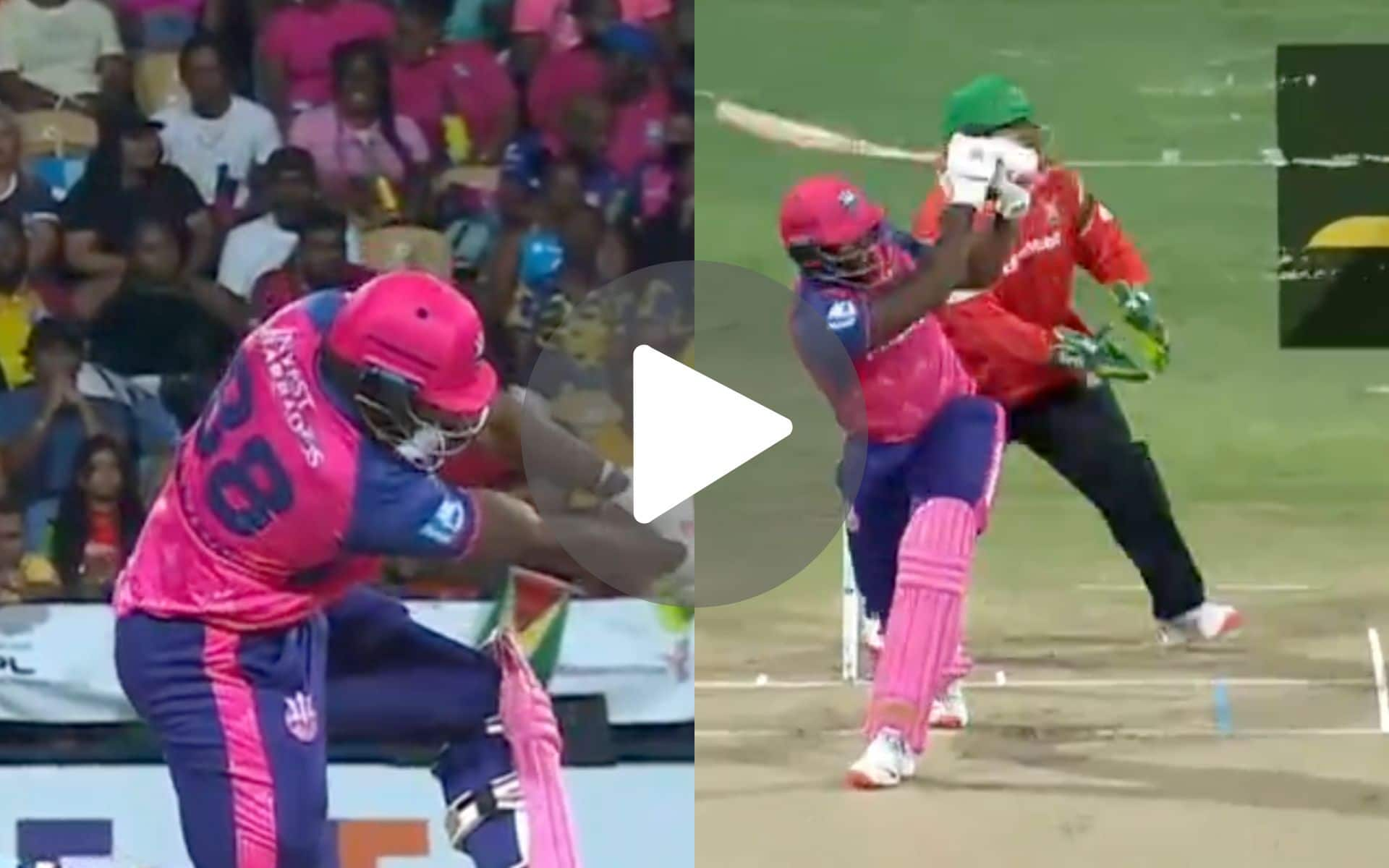 [Watch] 6,4 - CSK's Moeen Ali Gets Slammed By Royals' Batter On His CPL 2024 Debut